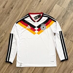 Germany Home Long-Sleeve Soccer Jersey
